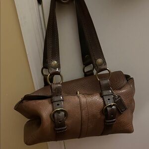 Coach Brown Shoulder Bag